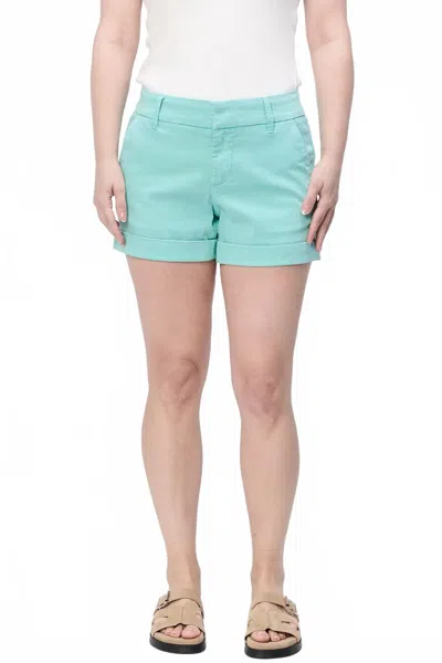 Dear John Denim Hampton Cuffed Short In Pool Blue In Green