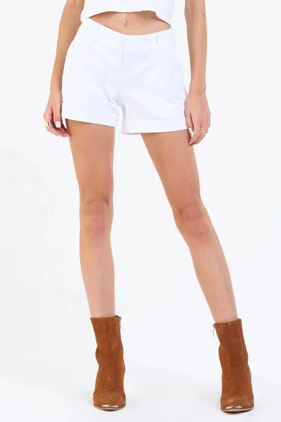 DEAR JOHN DENIM HAMPTON SHORT IN OPTIC WHITE