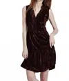 Dear John Denim Helena Mini Dress In Cherry Marmalade In Brown