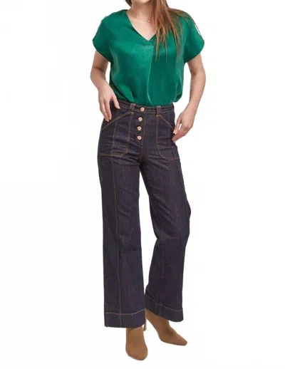 Dear John Denim Holly Button Fly Denim In Kentfield In Blue