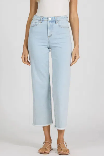 Dear John Denim Holly High Rise Jeans In Bubble Bath In Blue