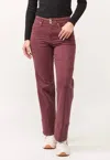 Dear John Denim Holly Jeans In Maroon