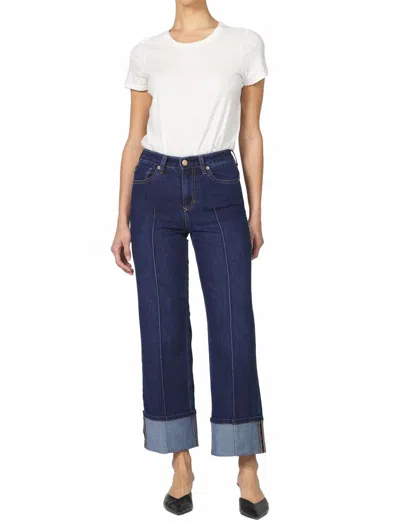 Dear John Denim Holly Straight Leg Jean In Star In Multi