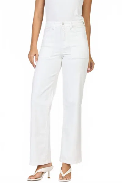 Dear John Denim Holly Straight Leg Jean In White