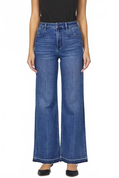 Dear John Denim Holly Straight Leg Jeans In Summerville In Blue