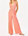 Dear John Denim Imani Jumpsuit In Pink In Pink