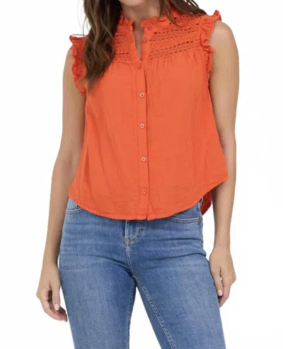 Dear John Denim Janeca Sleeveless Top In Grenadine In Brown