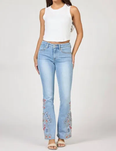 Dear John Denim Jaxtyn Bootcut Jeans In Santa Fe In Blue