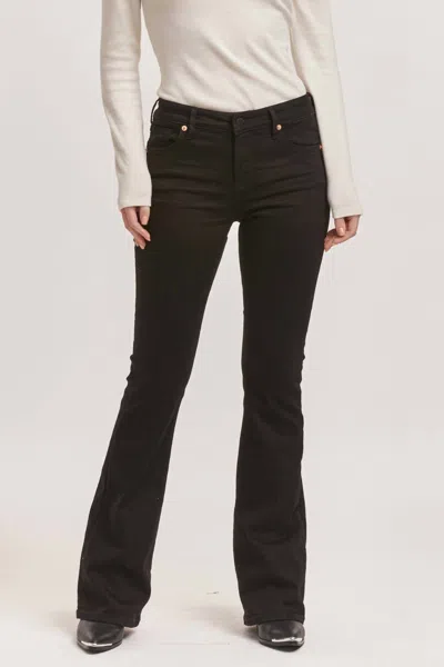 Dear John Denim Jaxtyn Bootcut Mid Rise Jeans In Black