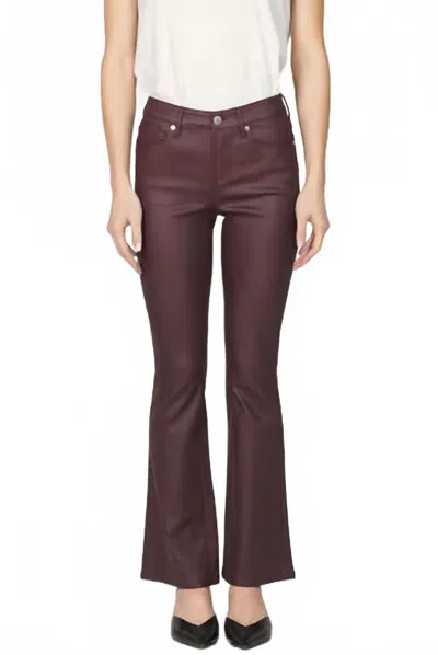 Dear John Denim Jaxtyn Bootcut Pants In Oxblood In Multi