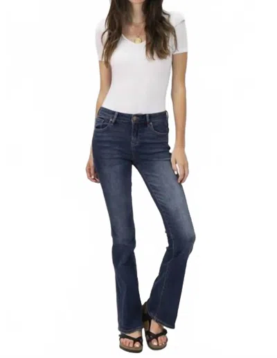 Dear John Denim Jaxtyn High Rise Bootcut Jeans In Millibridge Wash In Blue