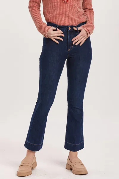 Dear John Denim Jeanne Crop Flare In Star Demand In Multi