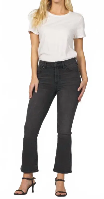 Dear John Denim Jeanne Flare Jeans In Crosscreek In Gray