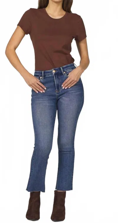 Dear John Denim Jeanne Flare Jeans In Palmer In Blue