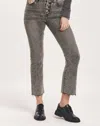 Dear John Denim Jeanne Shade Cropped Flare Jean In Multi