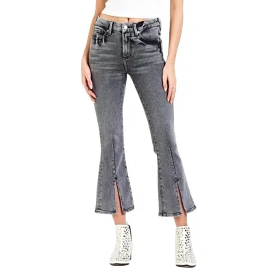 Dear John Denim Jeanne Super High Rise Cropped Flare Jeans In Standford In Multi