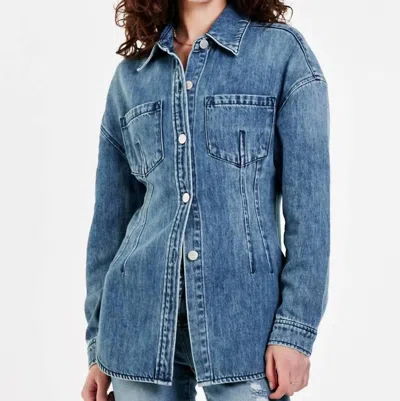 Dear John Denim Joanna Button Front Denim In Cosmo