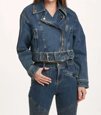 Dear John Denim Johnny Jacket In Notion
