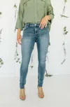 Dear John Denim Joyrich Ankle Comfort Skinny Jean In Eureka In Multi