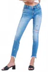 Dear John Denim Joyrich Skinny Jeans In Wallstreet Wash In Blue