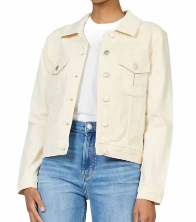 Dear John Denim Jules Denim Jacket In Wheat In Neutral