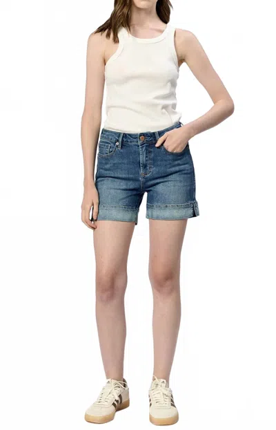DEAR JOHN DENIM JULIAN DENIM SHORTS IN LAGOON