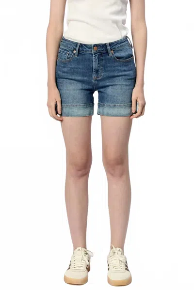 Dear John Denim Julian Denim Shorts In Lagoon In Blue