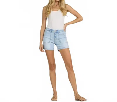 Dear John Denim Julian Shorts In French Cloud In Blue