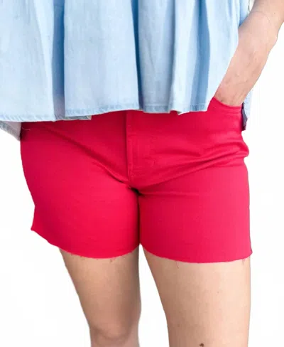 Dear John Denim Julian Shorts In Salsa In Multi
