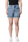 Dear John Denim Julian Shorts In Sunset Beach In Blue