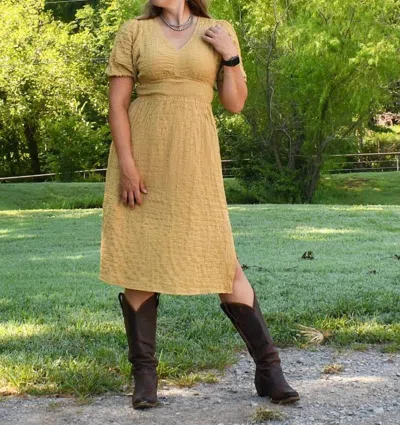 Dear John Denim Keller Dress In Yellow