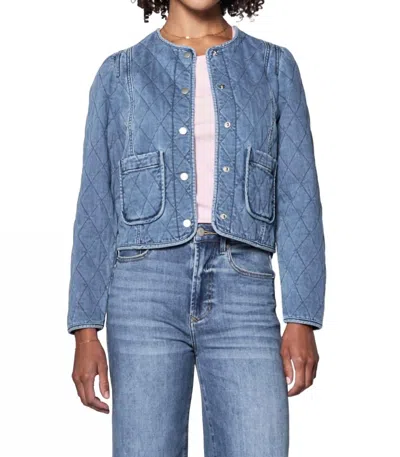 Dear John Denim Kit Jean Jacket In Denim Blue In Multi