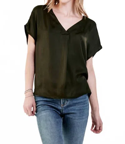 Dear John Denim Kristen Top In Forest Night In Green