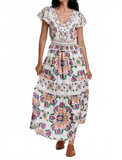 Dear John Denim Krys Maxi Sundress In Multicolor