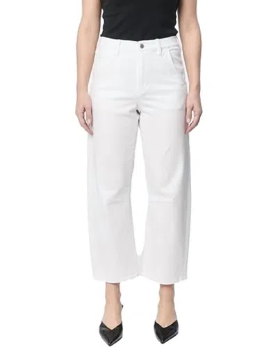 Dear John Denim Lasso High Rise Cropped Pants In Summer White