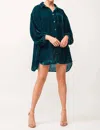 Dear John Denim Leigh Mini Dress In Blue In Blue