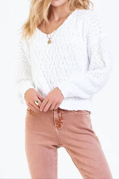 Dear John Denim Lexi Sweater In Sea Salt In Blue