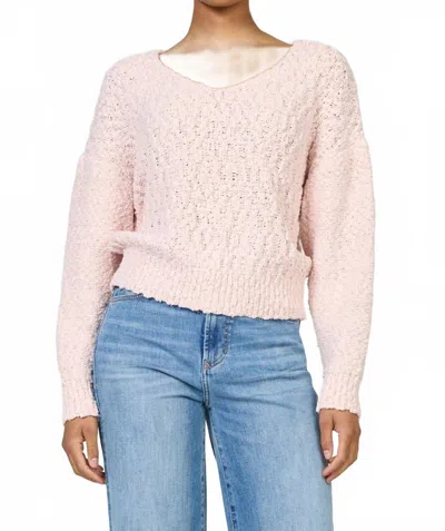 Dear John Denim Lexi Sweater Top In Pale Lilac In Purple
