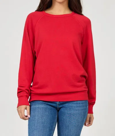 Dear John Denim Lilja Long Sleeve Sweater In Salsa In Multi