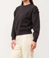 Dear John Denim Lucinda Sweater In Black In Black