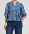 Dear John Denim Malia Top In Avalon In Multi