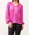 Dear John Denim Manon Blouse In Pink In Pink