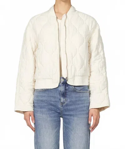 Dear John Denim Maverick Breezy Jacket In Whitecap Gray In Neutral