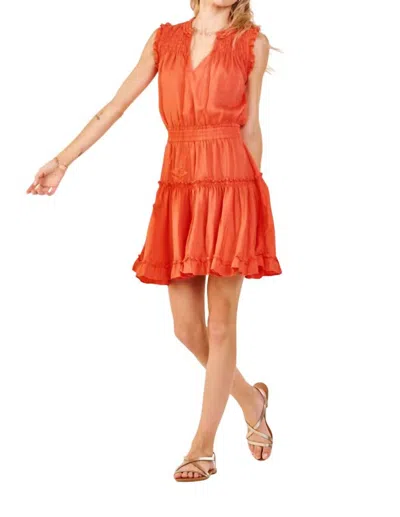 Dear John Denim Melodie Dress In Paprika In Orange