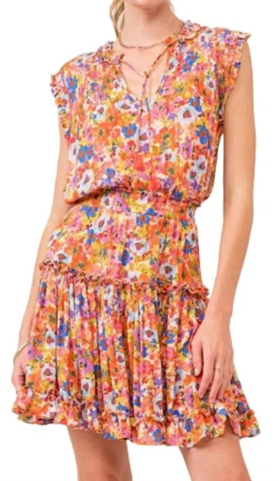 Dear John Denim Melodie Dress In Summer Garden In Multi