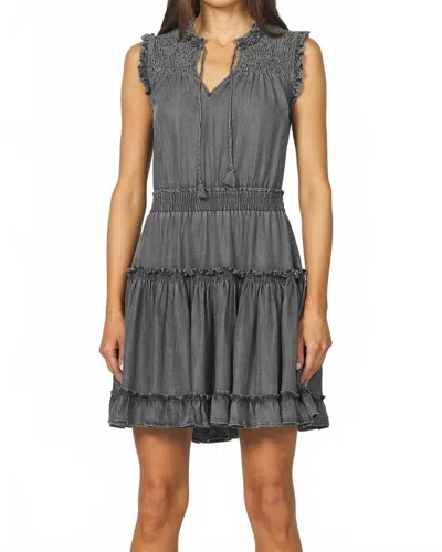 Dear John Denim Melodie Mini Dress In Ash In Gray