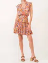 Dear John Denim Melodie Tiered Ruffle Dress In Summer Garden In Multi