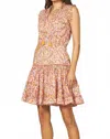 Dear John Denim Melodie Tiered Ruffle Dress In Super Bloom In Pink