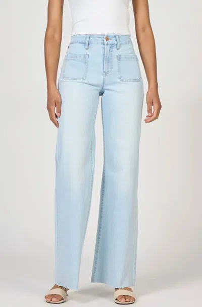 Dear John Denim Micah Mid-rise Jean In Misty Cloud In Blue