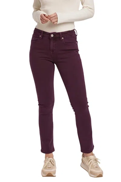 Dear John Denim Mid Rise Blaire Straight Leg Jeans In Morsaki In Multi